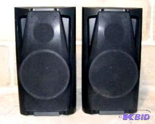 lot 25 image: Pair of Encore Technology Speakers ...