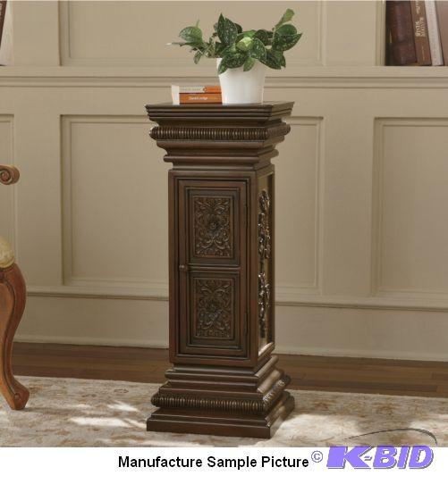 lot 62 image: Pedestal Plant Stand -&nbspEXCLUSI...