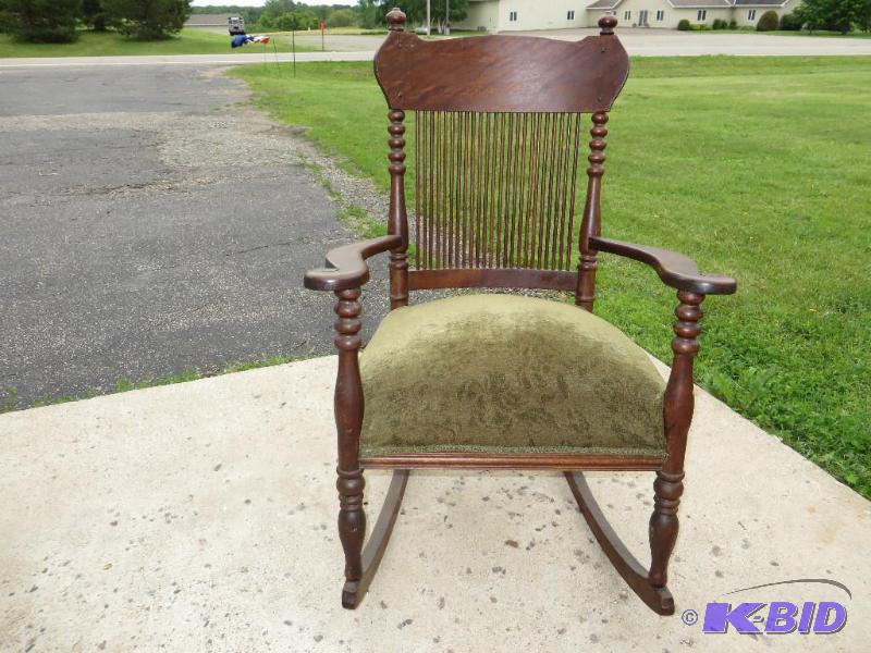 Beautiful Vintage  Antique Rocking Chair