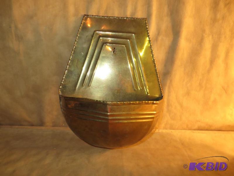 Solid Brass Wall Pocket