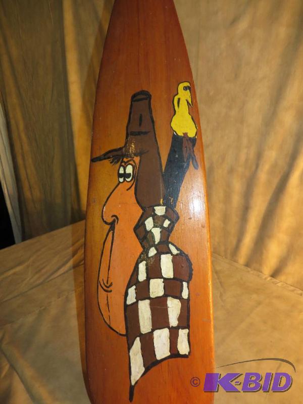 Paddle 64 12inches long.