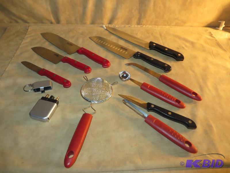 A LARGE LOT of kitchen utensils