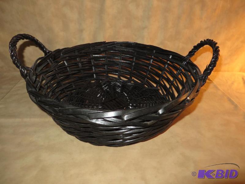 Black Woven Basket - new with tags
