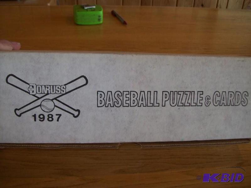 Baseball cards from 1987 -box opene...