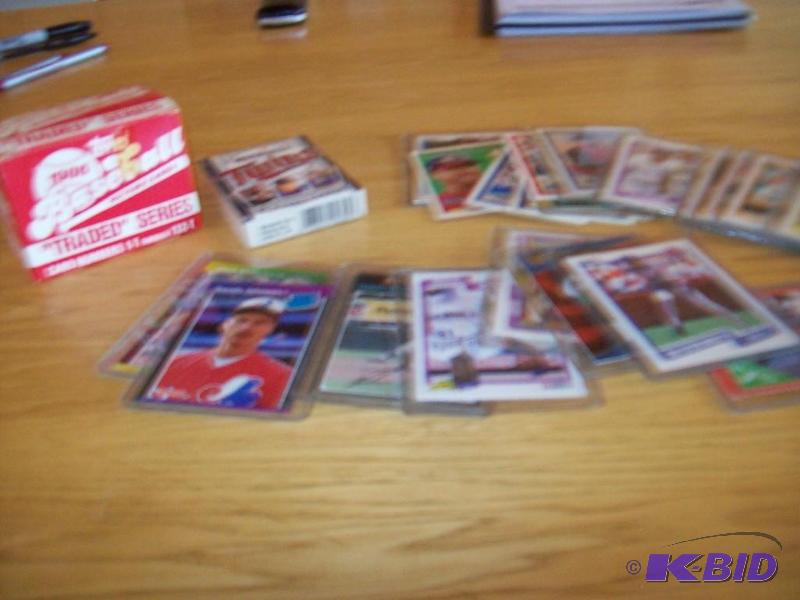 Baseball cards -in good condition i...