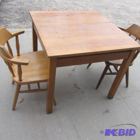 Table, Chairs