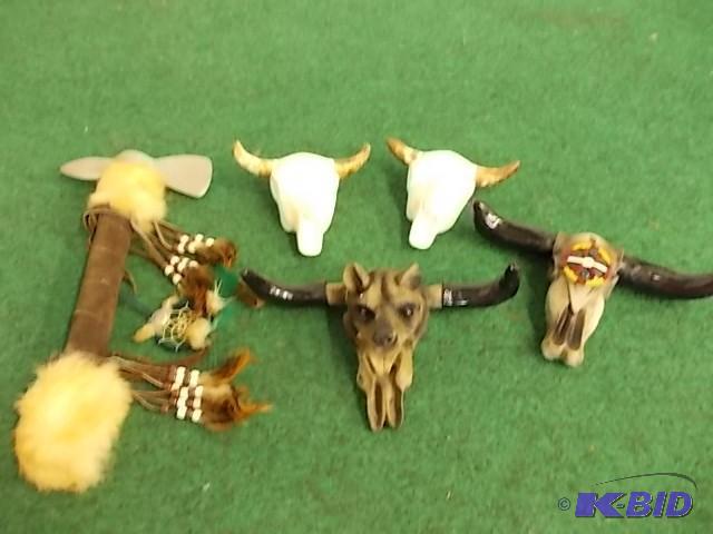 Collection of Skulls and Unique Tom...