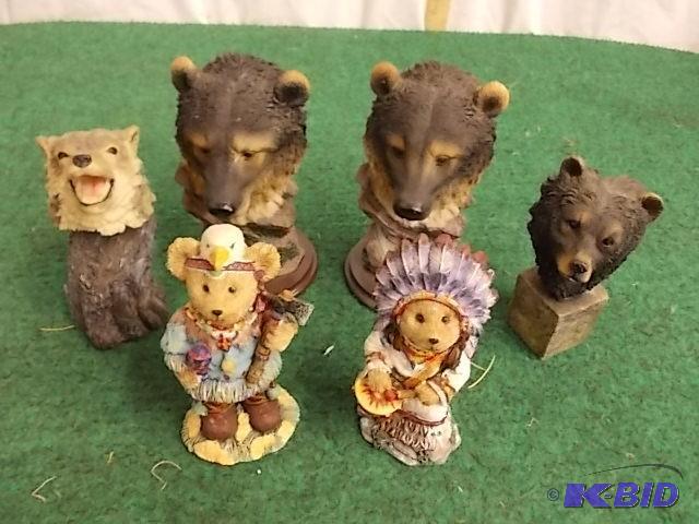 Collection of Wildlife Statues&nbsp...