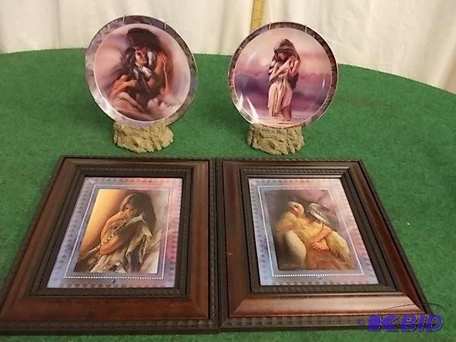 2 Bradford Exchange Collector Pates...