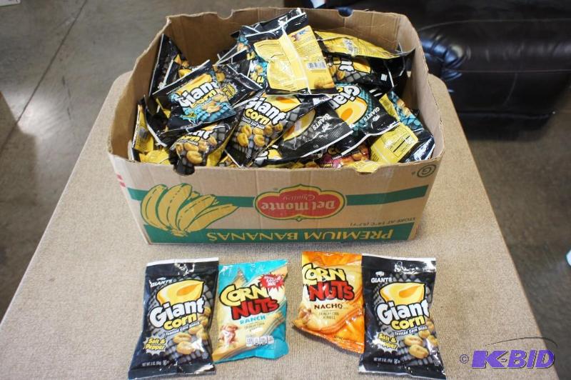 lot 20 image: Corn Nuts variety of flavors  appr...