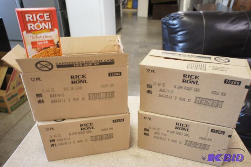 lot 28 image: Rice o Roni Spanish Rice  approx 4...