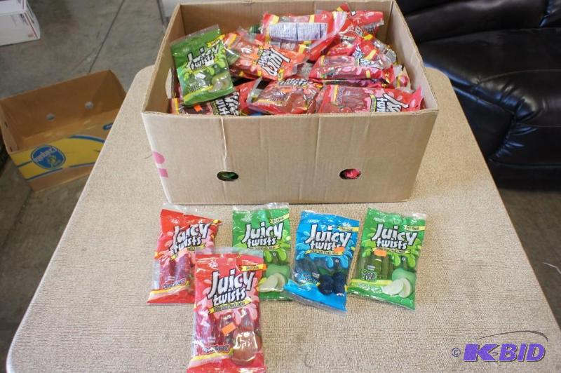 lot 52 image: Juicy Twists Gummylicorice. 150 p...