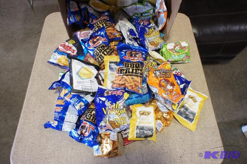 lot 65 image: Andys BBQ  Hot Fries, Honey Mustar...
