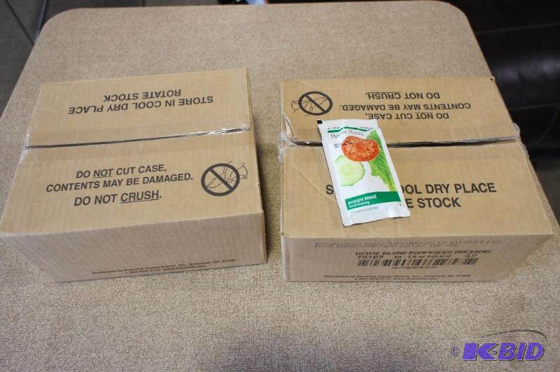 lot 67 image: Poppy Seed Dressing Packets  2 cas...