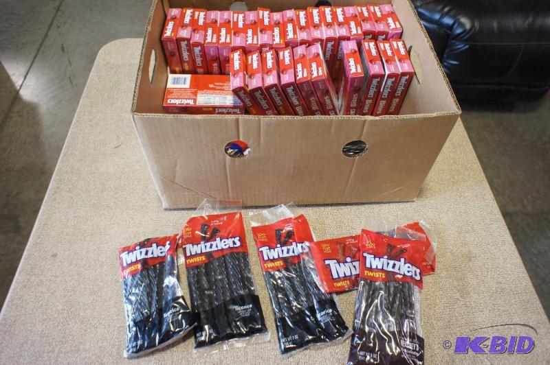 lot 7 image: Twizzlers boxes and bags  variety ...