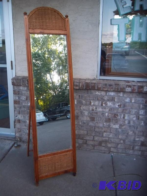 Large Wood Standing Mirror - Some M...