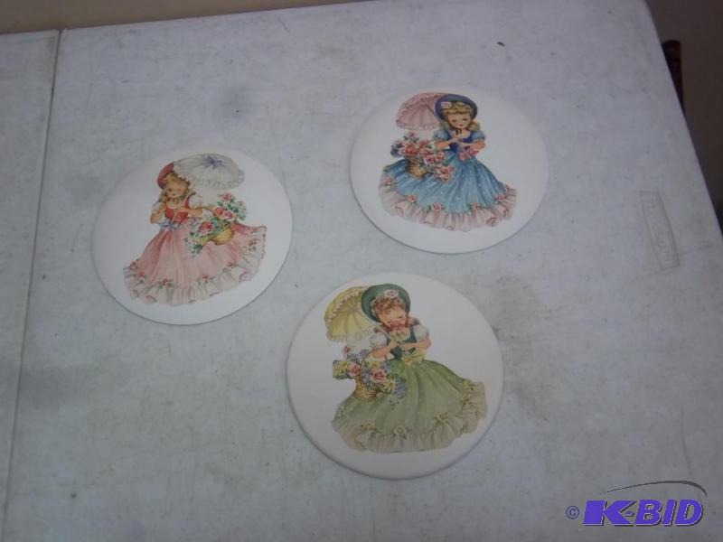 Lot Of Chalk Plate...