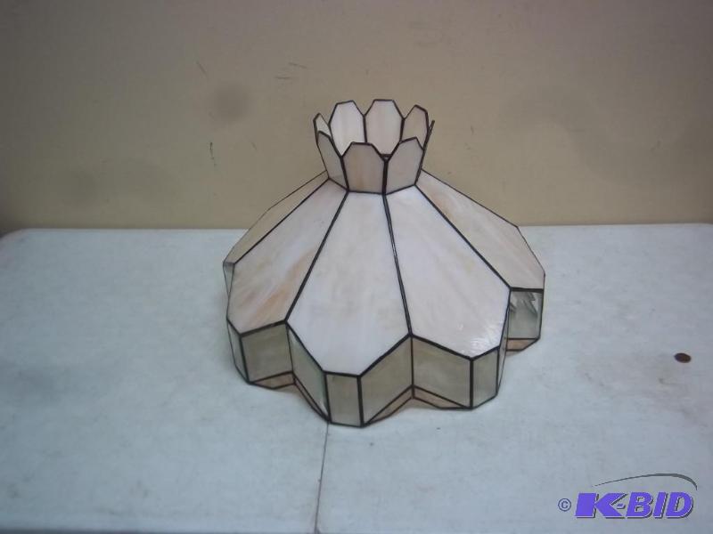 Stained Glass Lamp Shade -Good Cond...