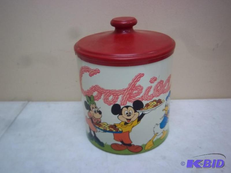 Vintage Disney Cookie Tin - Shows W...