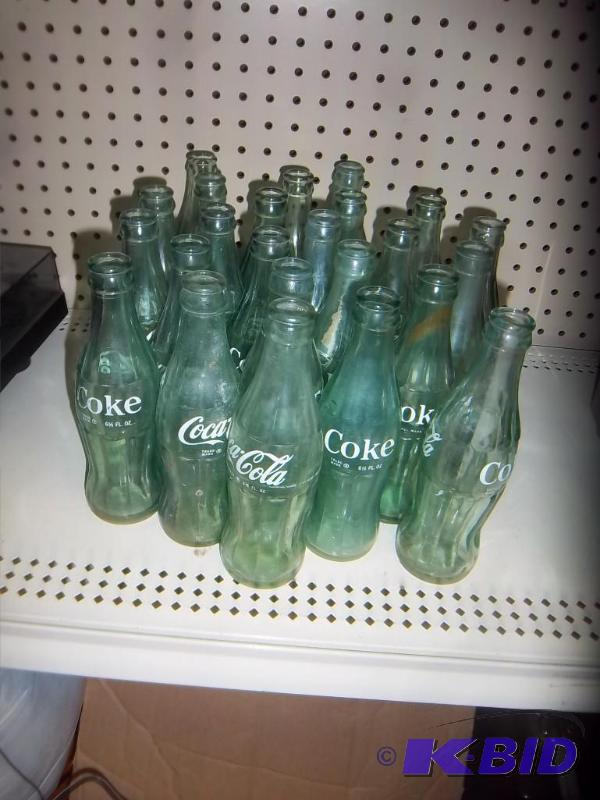 Lot Of Coca Cola Used Bottles...
