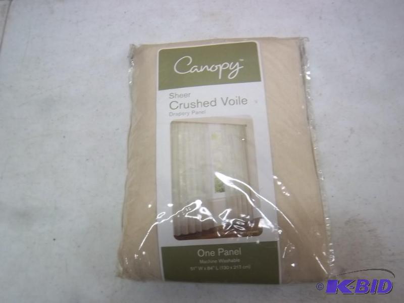 New Canopy Crushed Vaile Drape...