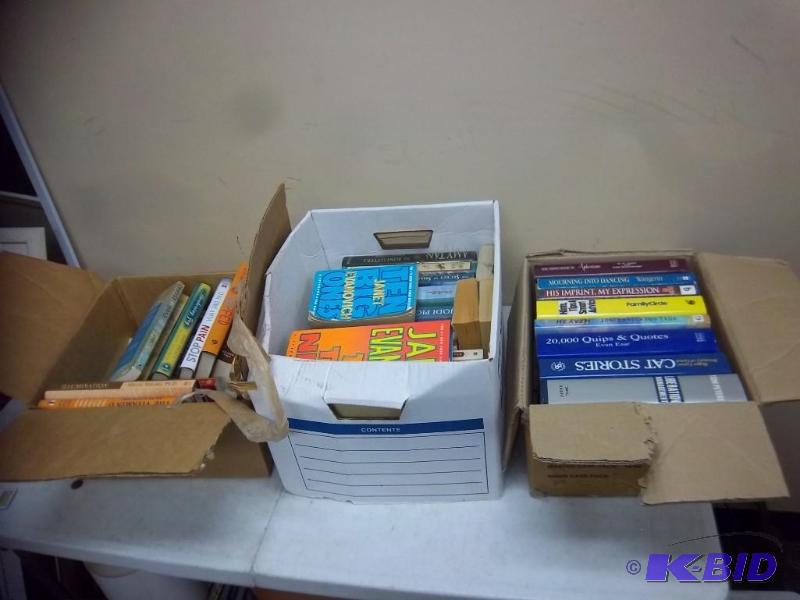 Three Boxes Of Books...