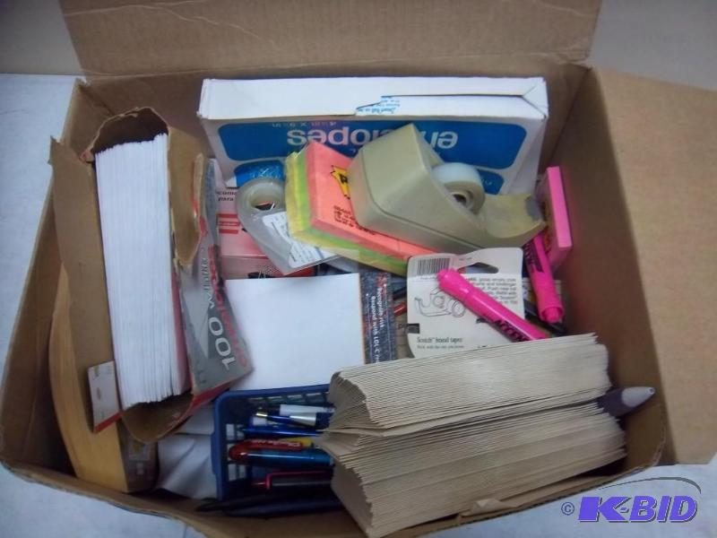 Box Of Office Supplies...