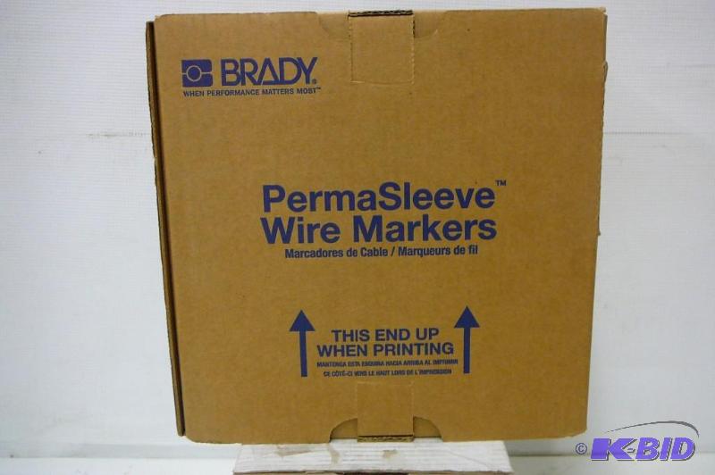 lot 1 image: Brady Perma sleeve wire markers&nbs...