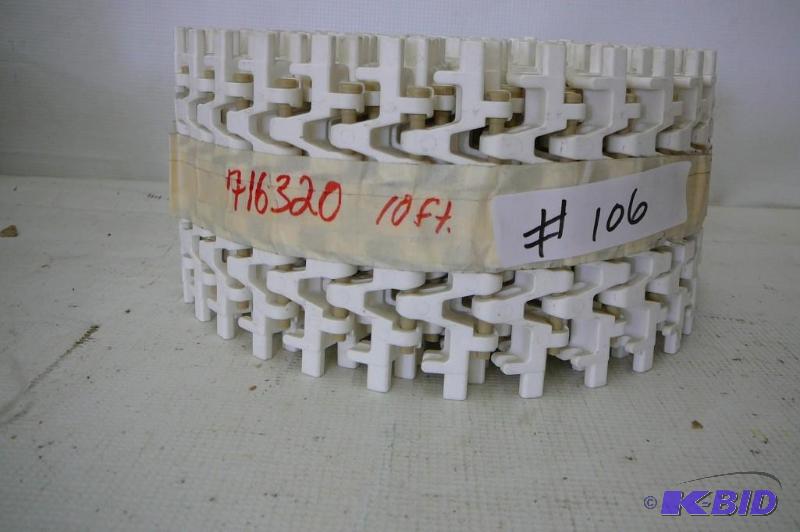 lot 106 image: Chain white 4-34&quotw x&nbsp10f...