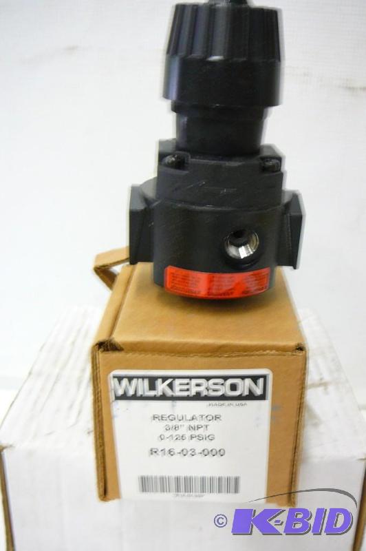 lot 146 image: Wilkerson regulator 38&quot NPT 0...