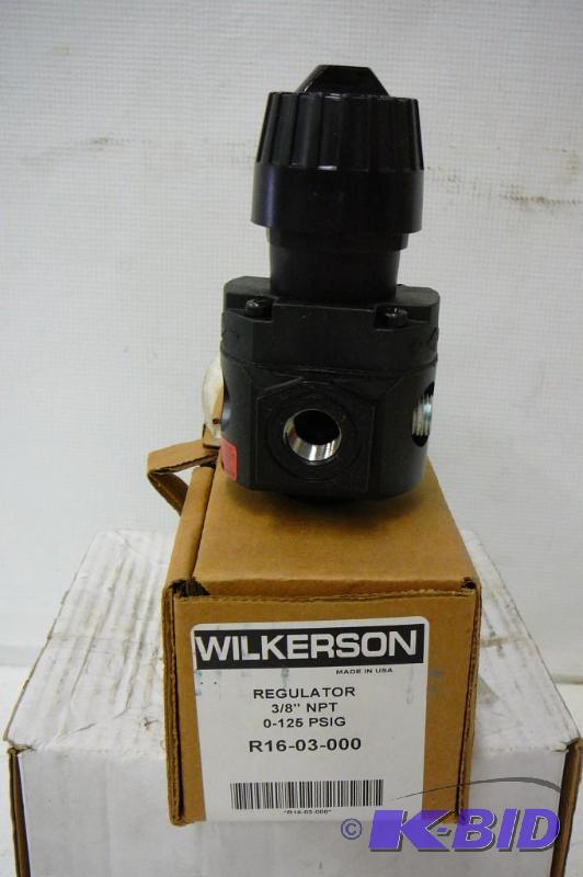 lot 150 image: Wilkerson regulator 38&quot NPT 0...