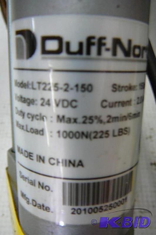 lot 178 image: Duff Norton #LT225-2-150 Stroke 150...