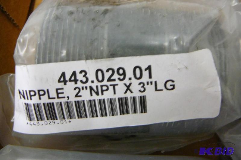 lot 194 image: Pipe fittings nipples 2&quotNPT x ...