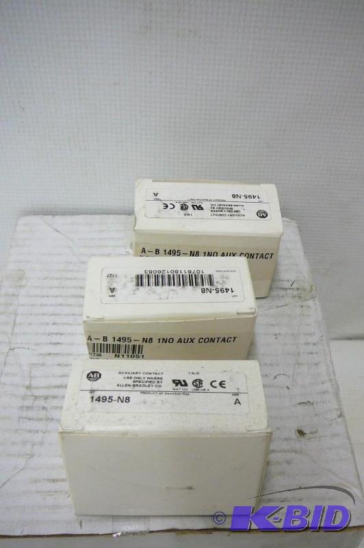 lot 53 image: A-B 1495 - N8&nbsp1No Aux contact&...