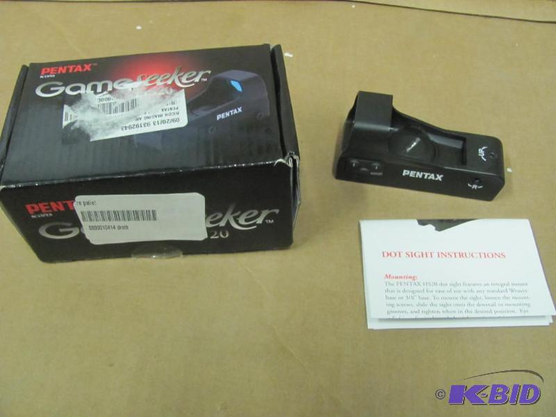 lot 49 image: This PENTAX GameSeeker HS20 Dot Sig...