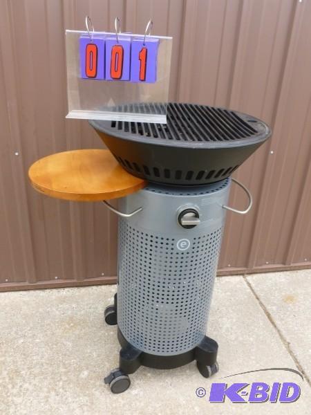 lot 1 image: Element gas grill. 20" round c...