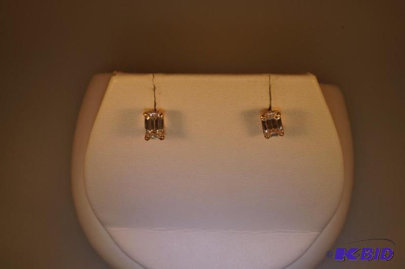Gold Plated Cubic Zirconia Earrings