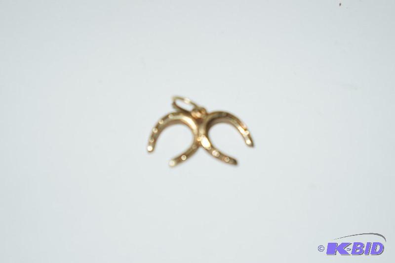 14 Karat Gold Horseshoe Charms 1.0 Grams