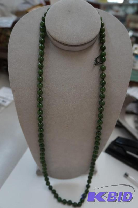Jade Bead Necklace
