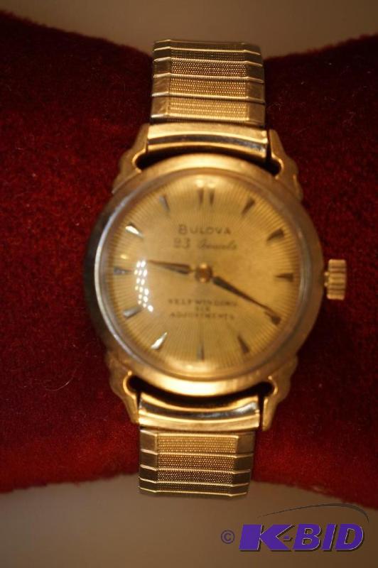 Bulova watch 23 jewels self clearance winding