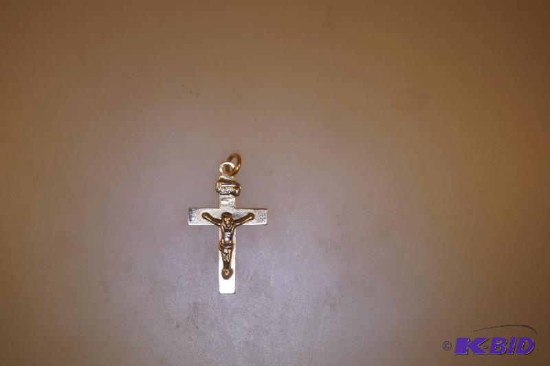 14 Karat Gold Cross Pendant