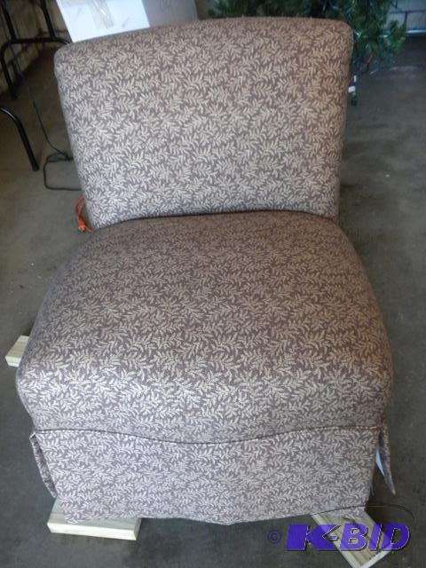 Accent Chair with Custom Slipper