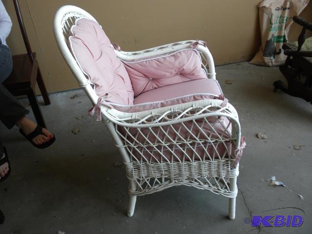 Wicker Arm Chair