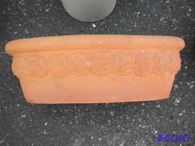 Decrotative Clay Flower Pot