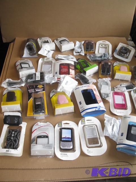 lot 16 image: Large lot of cell phone accessories...