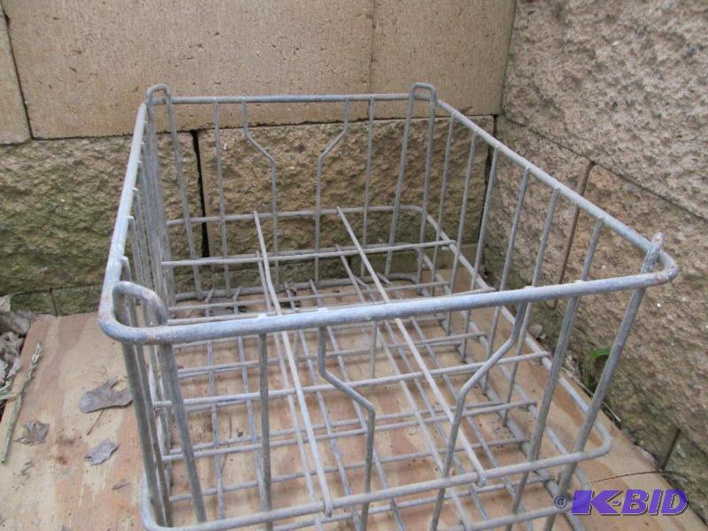 Collector metal milk crate 2h...