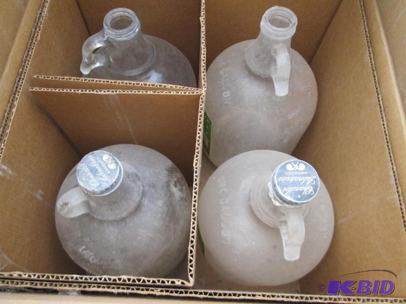 Box of gallon jugsbe sure to see a...