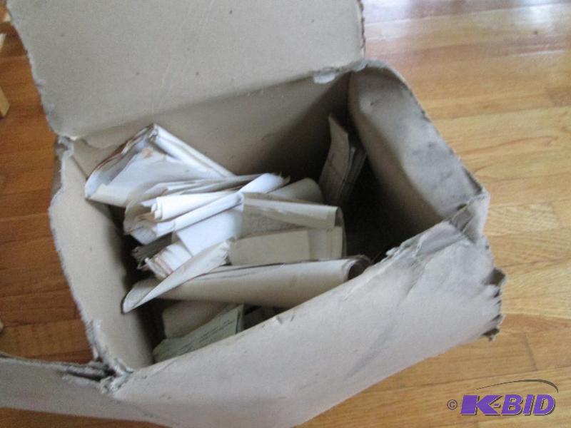 Lot of old checks and invoices from...