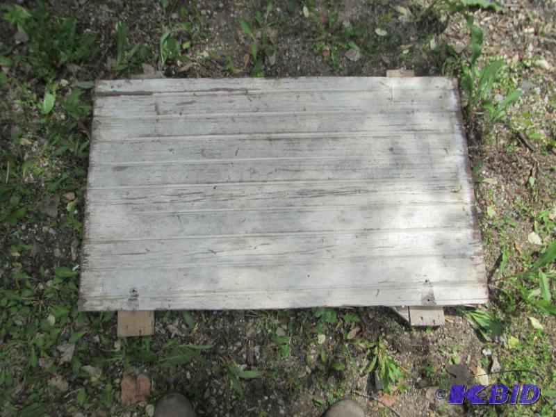 Antique wood door, measures 25 x 40...
