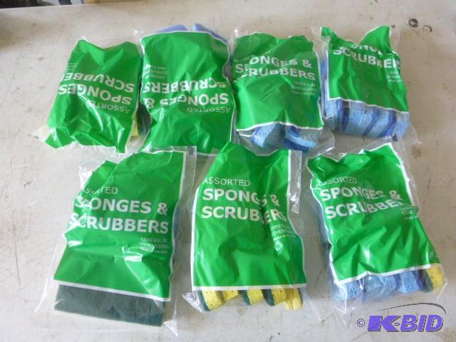 7 Packs of Sponges $ Scrubbers...